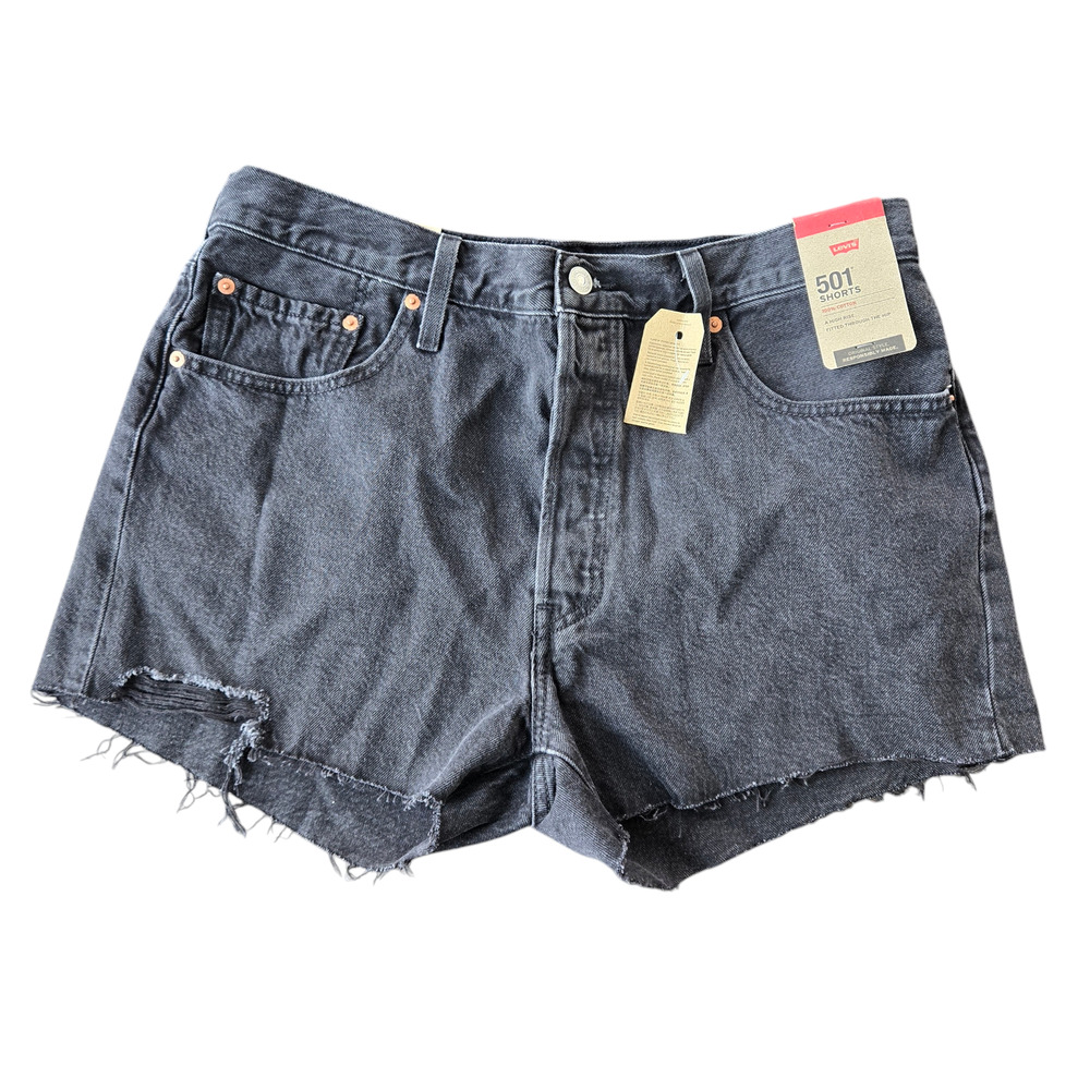 Levi's 501® Original Fit High Rise Women's Shorts Size 33 NWT